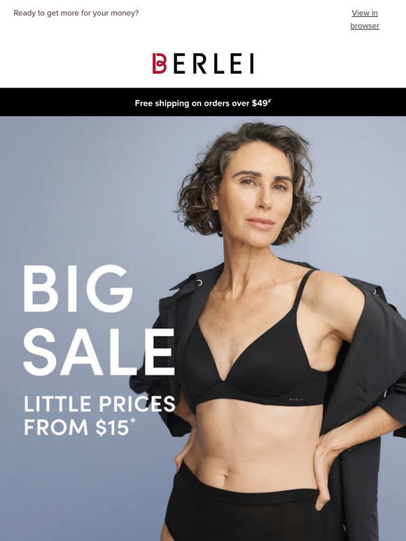 Big sale, little prices. From $15* 💸