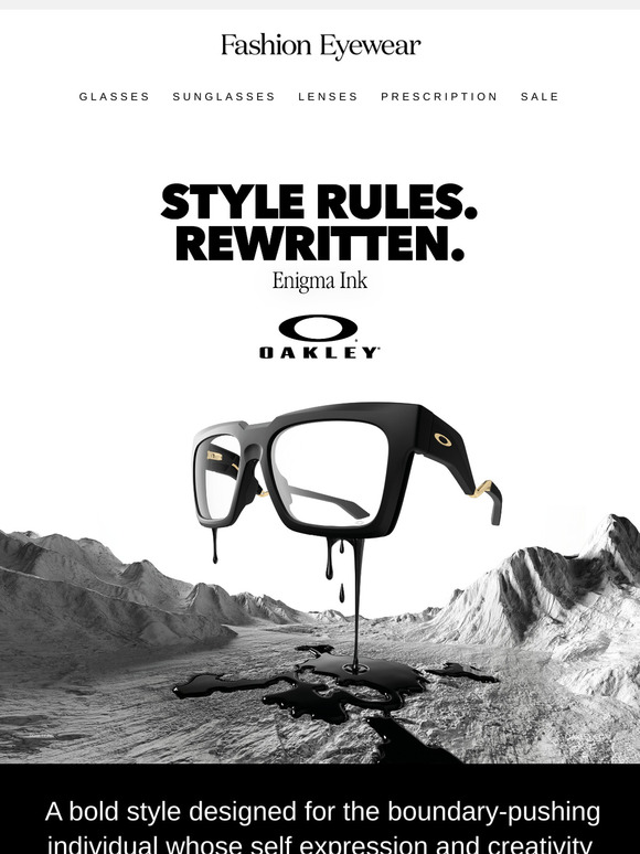 Unleash performance and style with Oakley Eyewear