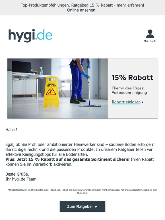 💡✨ Unsere besten Tipps für saubere Böden + 15 % sparen!