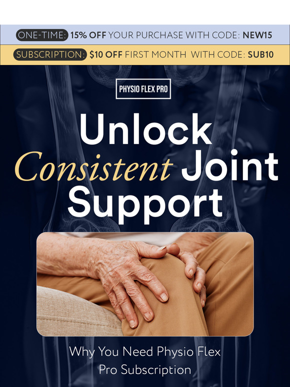 Unlock consistent joint support