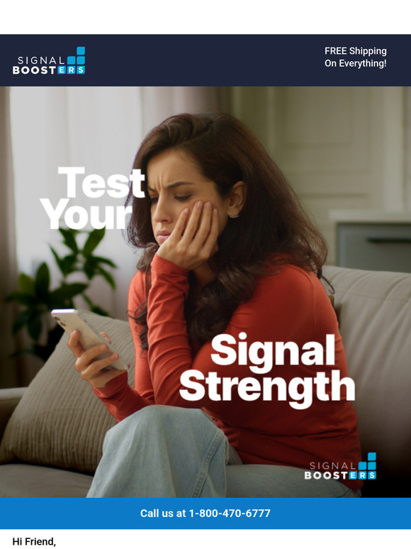 Test your cell signal strength in 3 easy steps