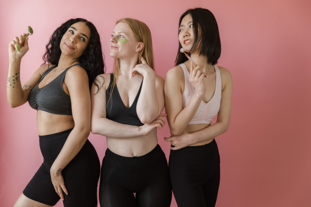 women wearing best bra for eczema 