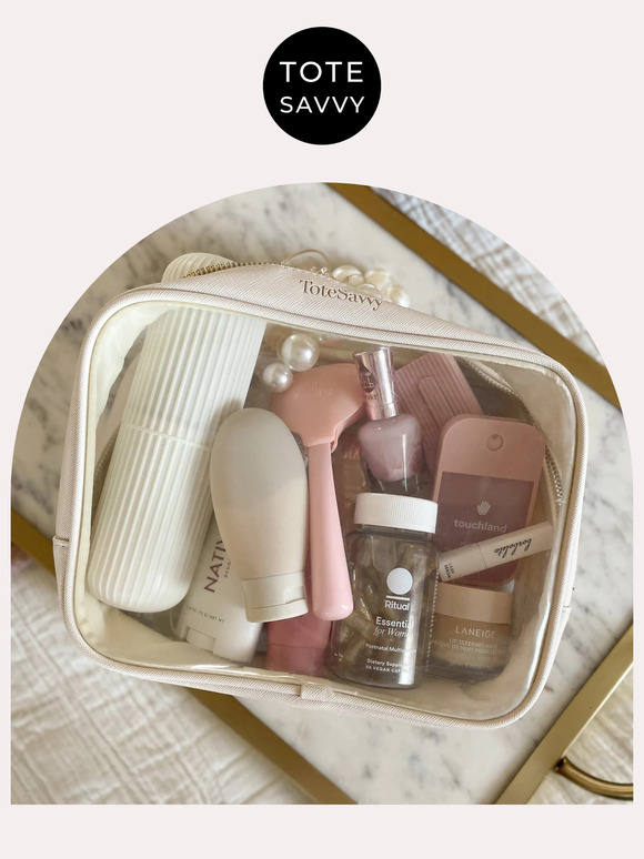 Almost Gone! Shop Clear Pouches Before They Sell Out