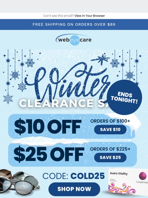 Don’t Get Left in the Cold—Sale Ends at Midnight! ⏰