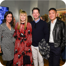 Architectural Digest speakers grouped up for a photo.