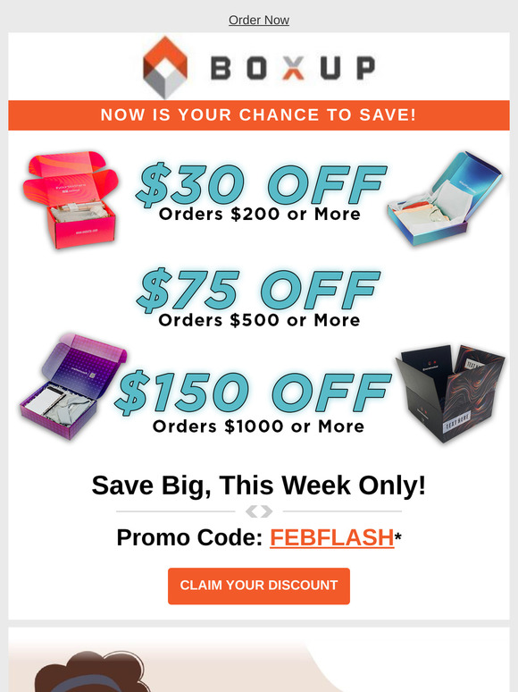 Act Fast! Your Discount on Custom Boxes Expires this Week!