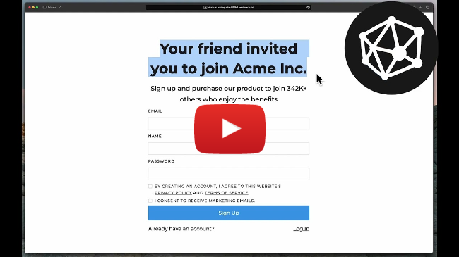 The Viral Loops App for HubSpot Referral Workflows Demo/Tutorial!