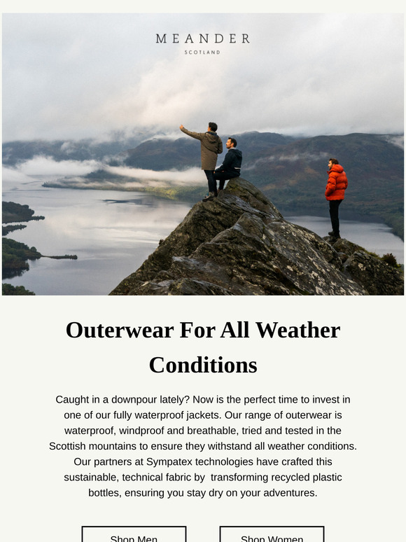 Wet Weather Essentials