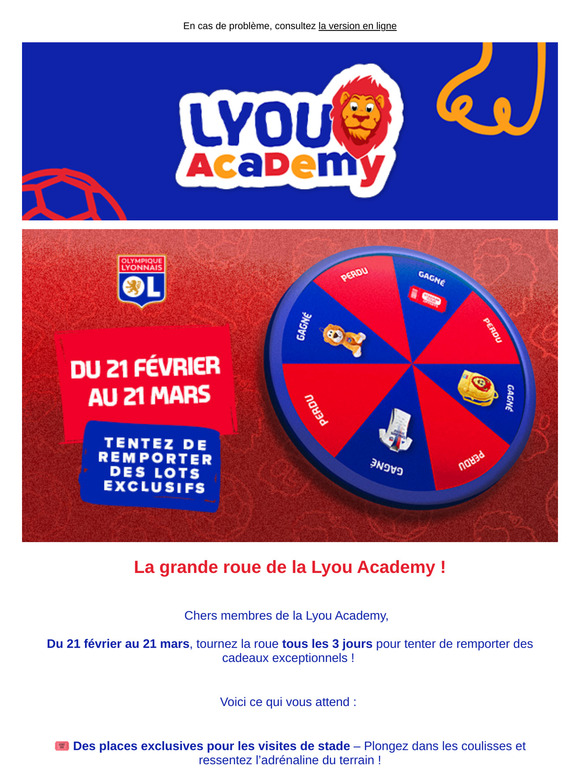À vos marques, prêts, TOURNEZ 🎁