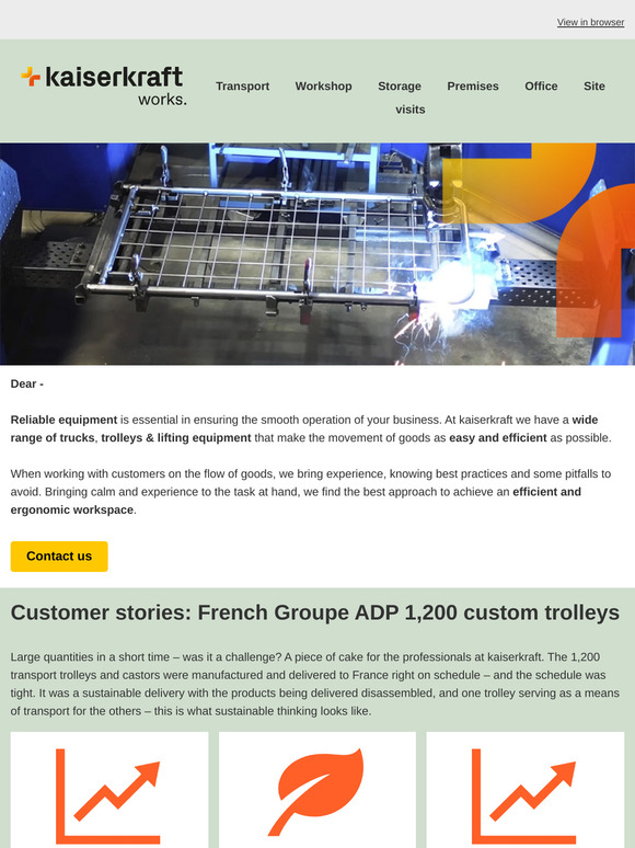 Keeping the movement of goods easy and efficient