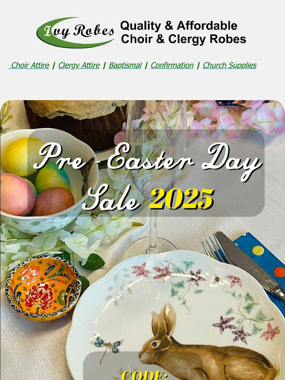 Pre-Easter Hunt for Bigger Savings!