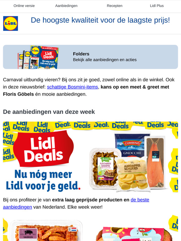Deze week bij Lidl: Iberische smaken & BosMini-items