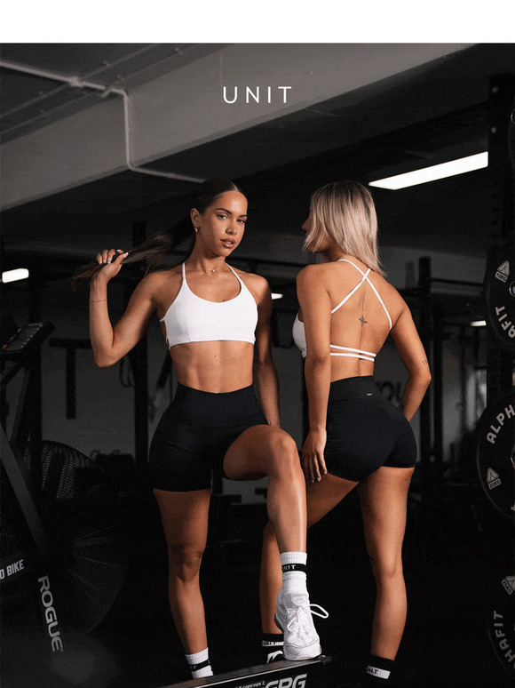 Shop Our All-New Black & White Activewear Drop ☑️