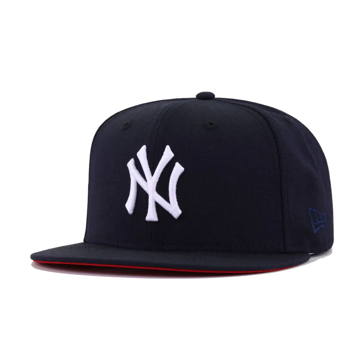Image of New York Yankees Navy Red Bottom New Era 59Fifty Fitted