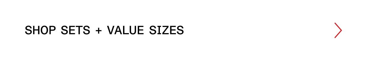 Shop Sets + Value Sizes