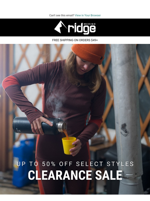 It's the last week for up to 50% off