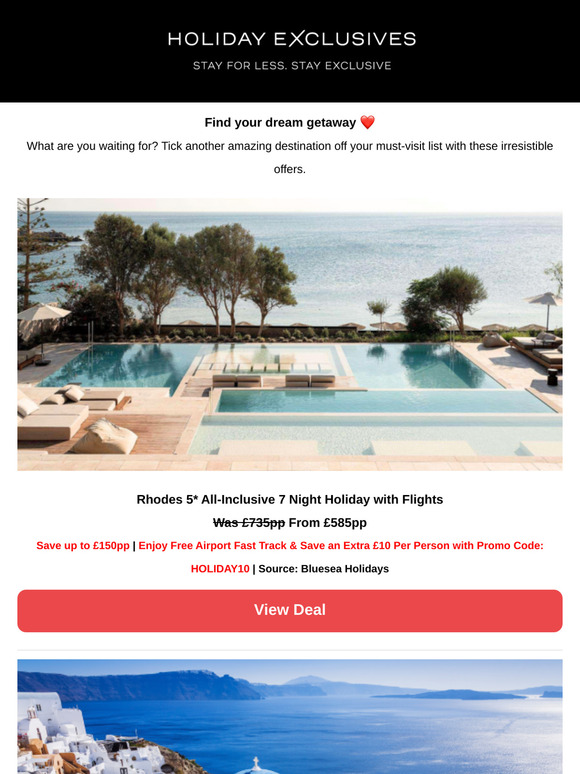 Rhodes 5* All-Inc 7nt Holiday fr £585pp | Thailand 5* 7nt Holiday w/Bkfast fr £749pp | South Africa 11-Day Cape & Kruger Safari Adventure fr £1,499pp