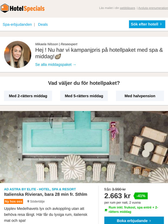 Bo & Njut – Boka en hotellweekend med fantastisk mat!🦪