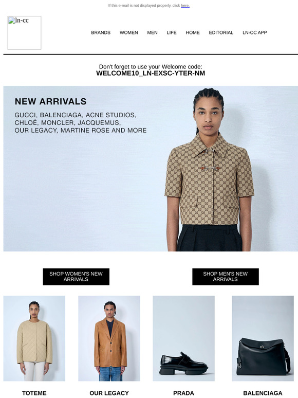 New Arrivals: Wardrobe Upgrade
