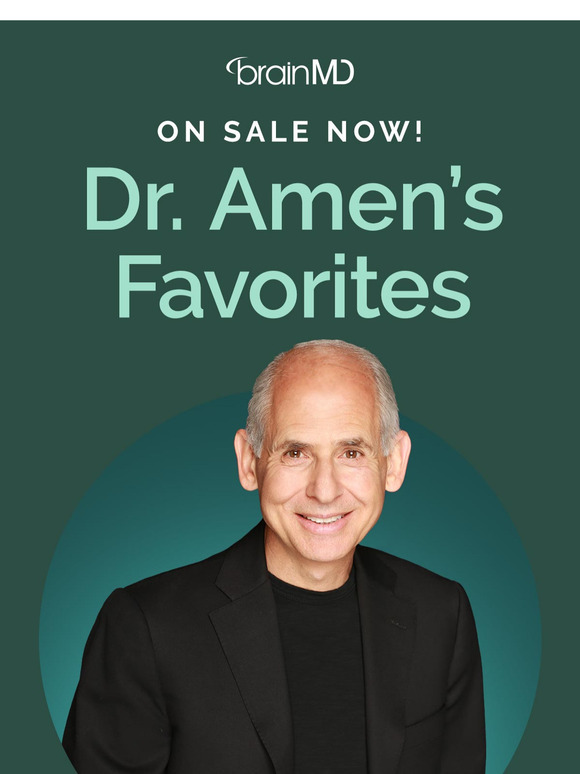 Dr. Amen’s Daily Supplement Stack 🧠