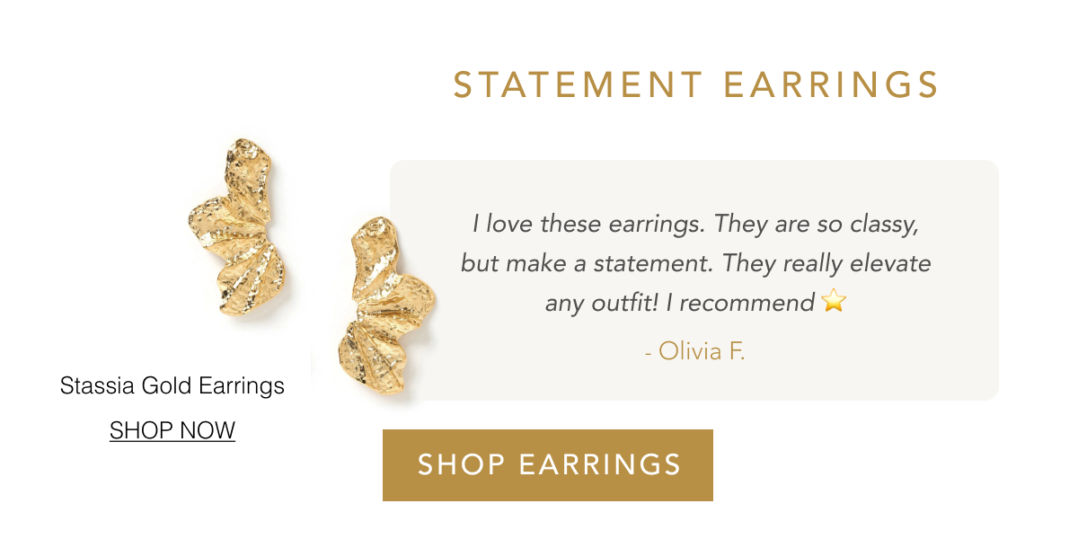 Statement earrings 