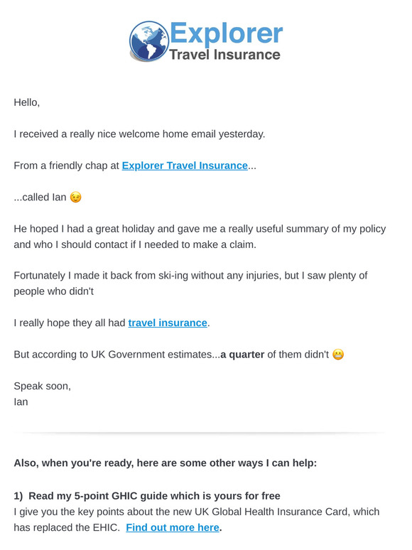 nice email.