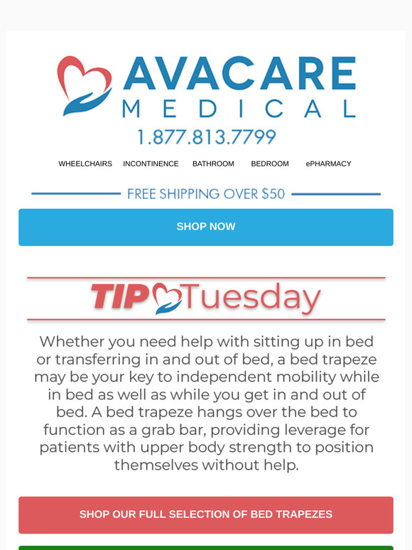 Tip Tuesday with AvaCare Medical