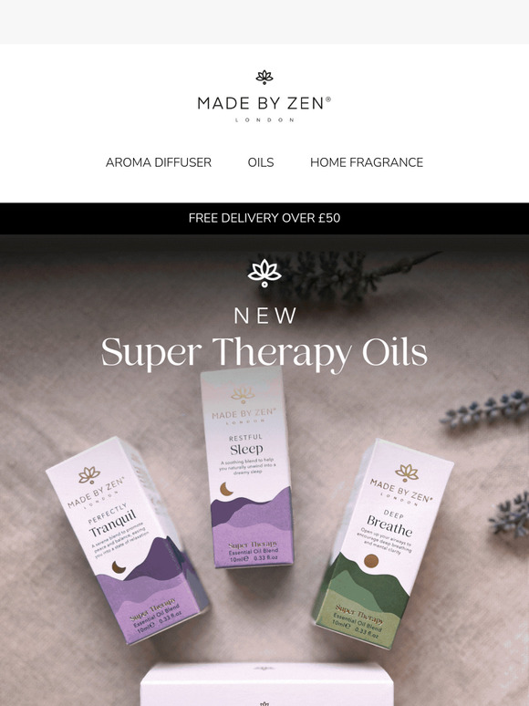 Introducing TWO NEW Super Therapy Oils 🧘‍♂️
