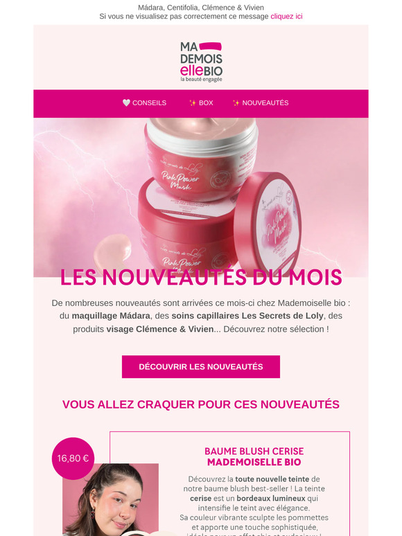 Les nouveautés du mois ⭐