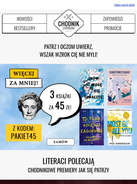 Więcej za mniej 📚 3 książki za 45 zł