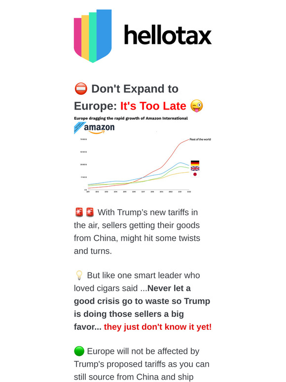 ⛔ Don't Expand to Europe: It's Too Late
