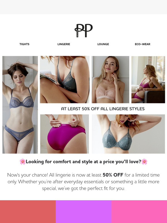 Discover our Lingerie SALE - At Least 50% off 💗😍💗