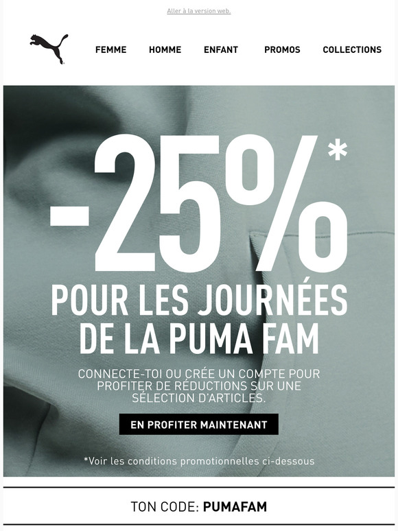 -25% sur les sneakers 🔥