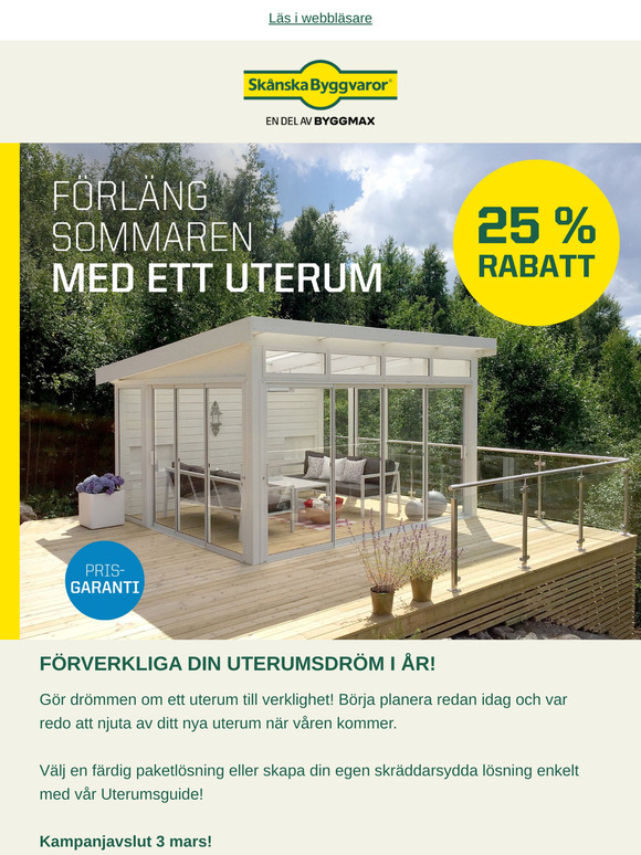 Butiksevent den 4 mars 🎉 och missa inte sista dagarna på vår kampanj.