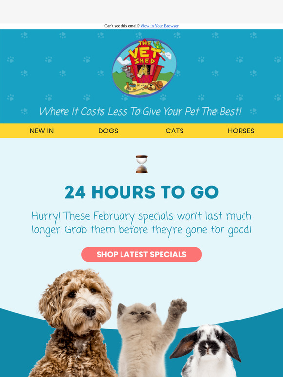 Say goodbye to February specials in 3…2…1… ⏳