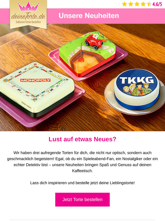 🎉 Entdecke die neuesten Tortenkreationen