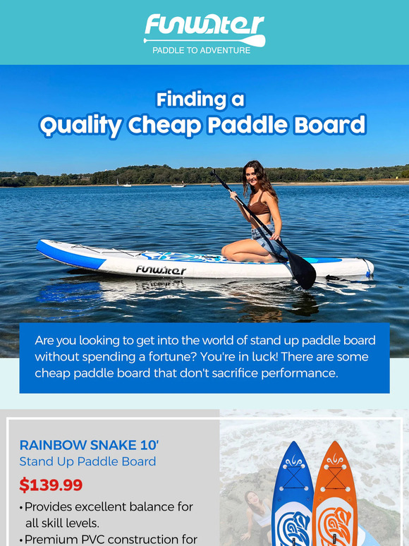 🏄‍♀️The Cheapest Paddle Boards with Top Quality – Don’t Miss Out! 🌊