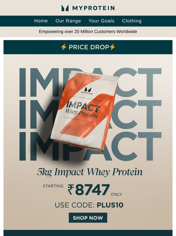 5kg Whey: ONLY ₹8747 😮