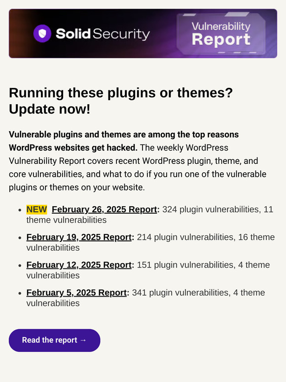 ⚠️ Weekly Vulnerability Report: 335 Vulnerabilities