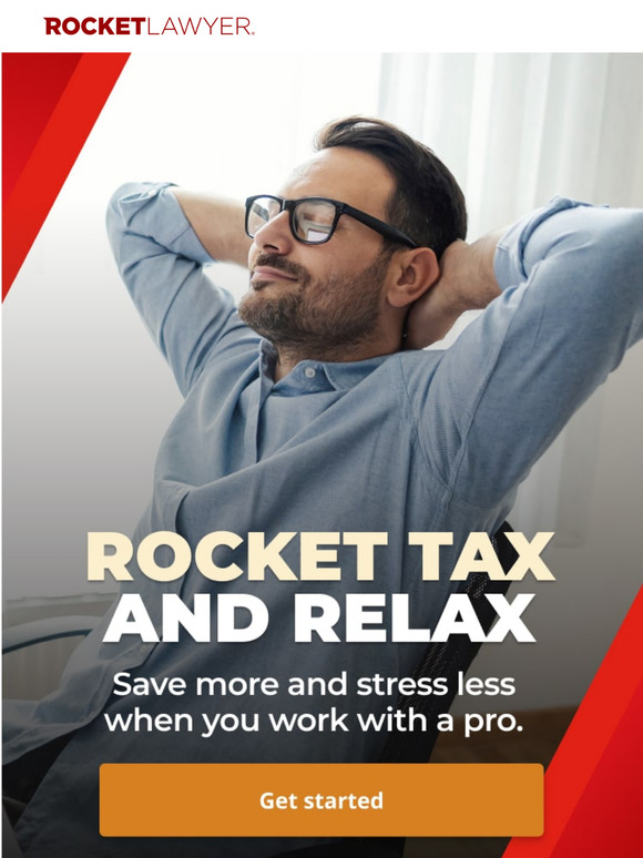 ⏰ Time to Rocket Tax and relax