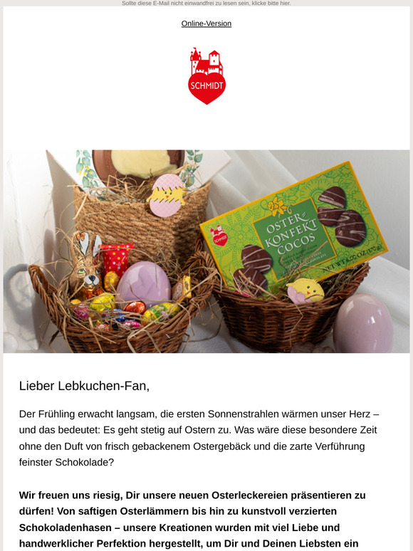 🐰 Osterfreude zum Genießen – Unsere süßen Köstlichkeiten sind da!