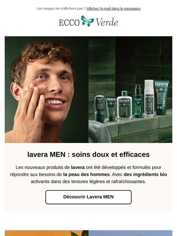 NOUVEAU : lavera MEN 🌿 pour une peau bien soignée