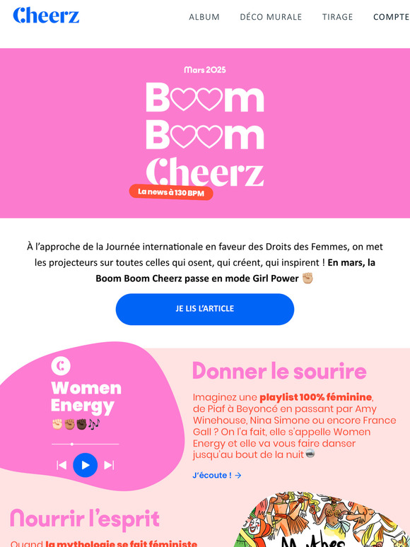 Nos coups de 💜 de mars