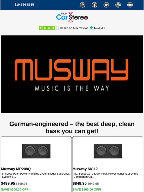 Feel the Bass! Shop Our Top Subwoofer Picks Before They're Gone!