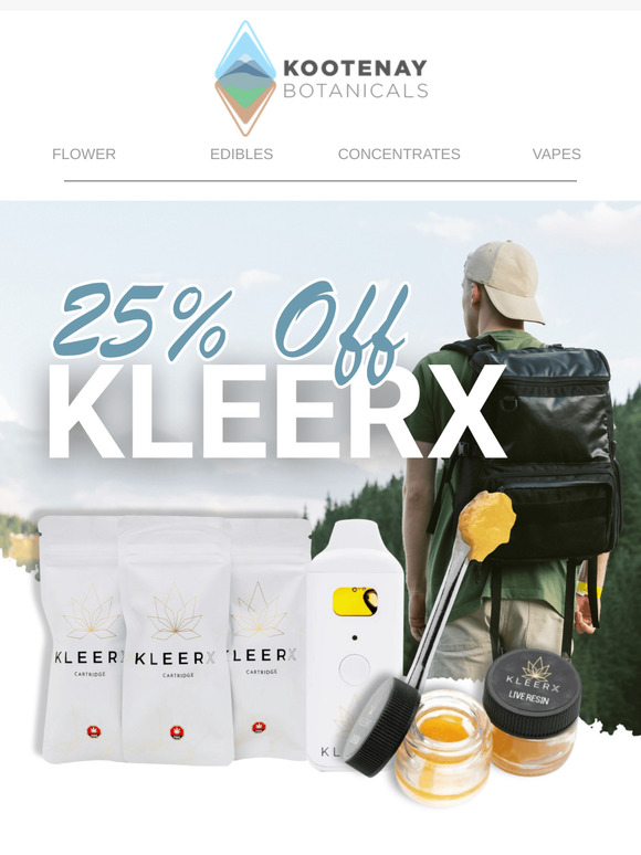 Smooth, Potent, and 25% Off – KleerX Deals Inside!