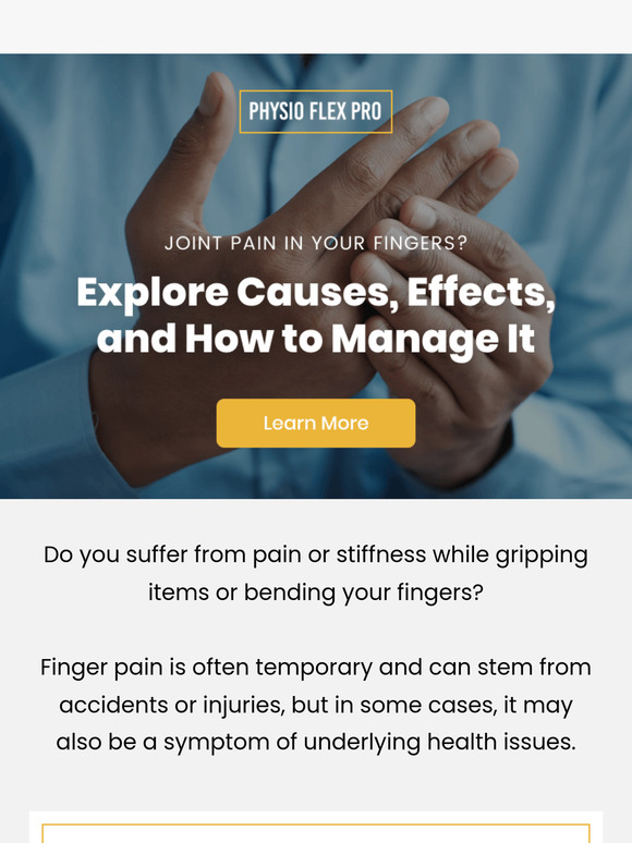 Unlock Relief for Painful Fingers