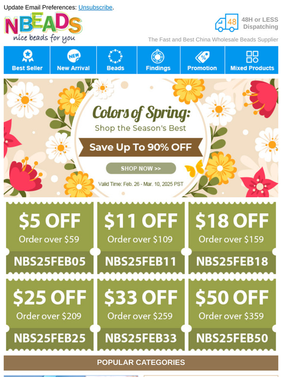 Colors of Spring: Shop the Season's Best!