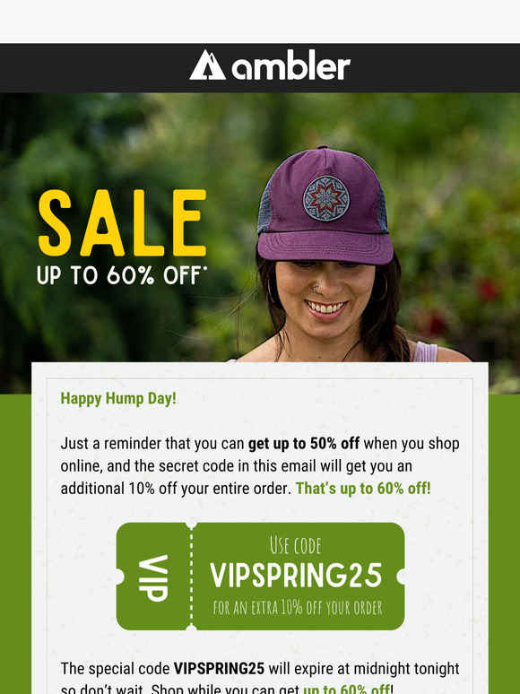 Don't miss out: Up to 60% off ends soon!