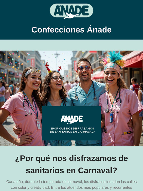 ¿Por qué nos disfrazamos de sanitarios en Carnaval?
