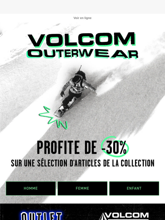 Volcom Outerwear | 30% de réduction sur une sélection de produits Snow !